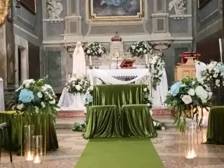 Allestimento floreale per cerimonie