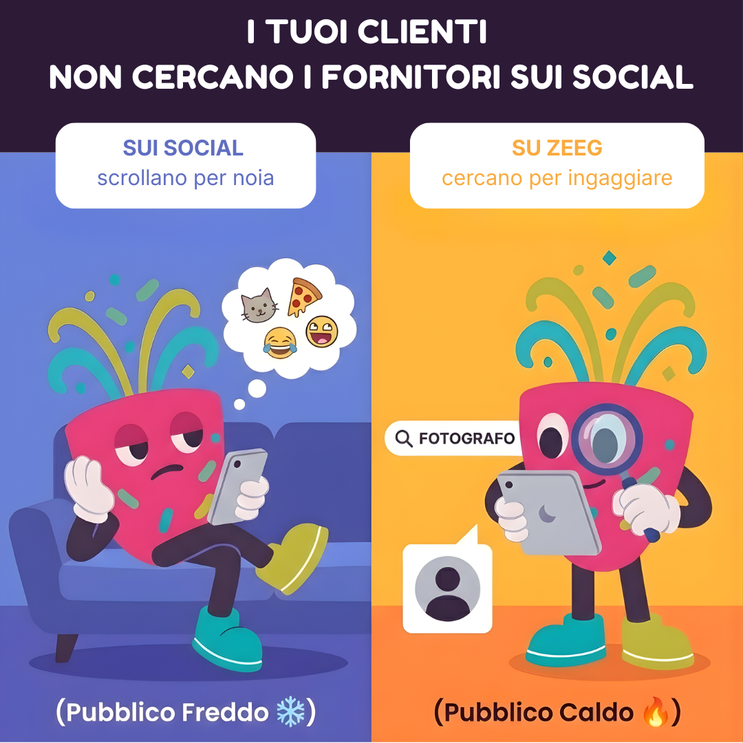 Perché i tuoi Social non bastano? I 3+1 errori di Marketing che frenano chi lavora negli Eventi