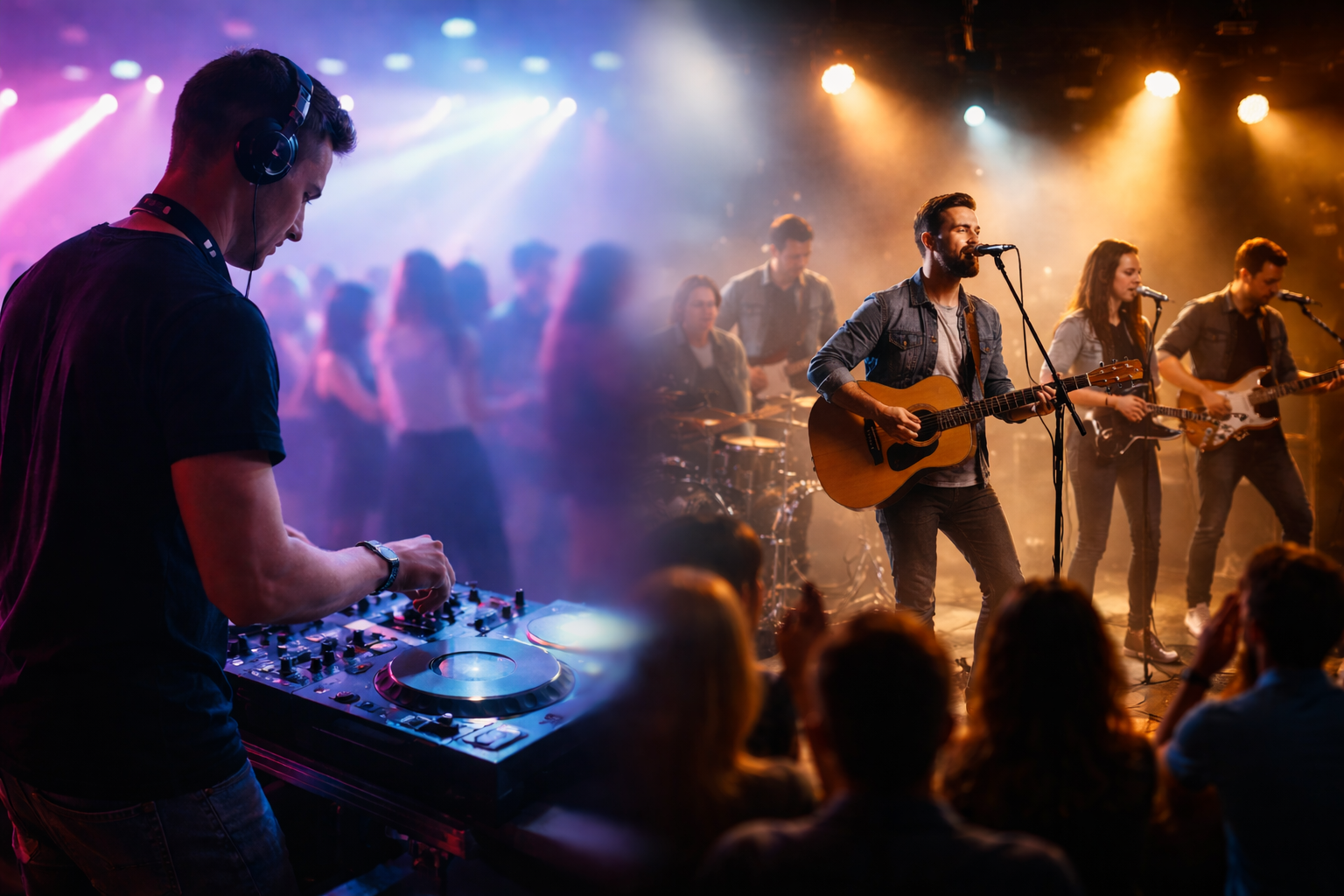 DJ o band dal vivo per un evento?